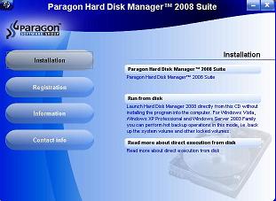 Paragon Disk Manager 2008 Suite