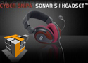 Cyber Snipa Sonar 5.1 USB Headset