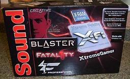 CREATIVE X-FI XtremeGamer  FATAL1TY PRO SERIES