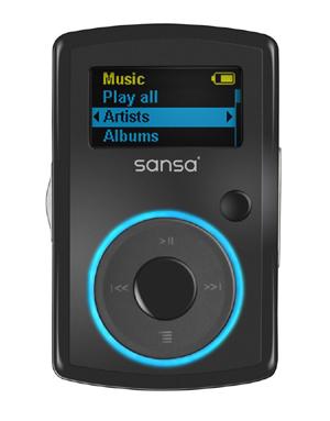  Players Sansa on Techware Labs   Reviews   Sandisk Sansa Clip 1gb Mp3 Player