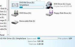 HP SimpleSave windows