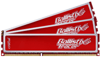 6GB Crucial Ballistix Tracer Triple Channel RAM 