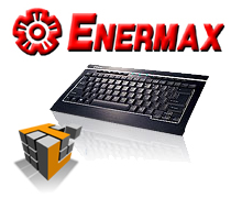 EnerMax Aurora Micro Aluminum Keyboard