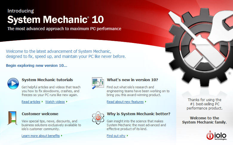 Serial Key For System Mechanic 10