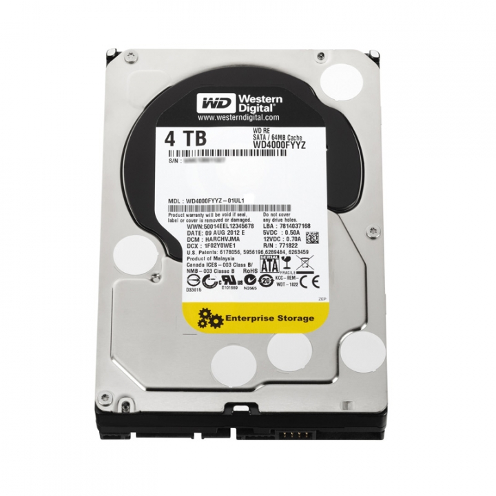 Western Digital RE 4TB HDD