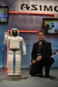 Jason Jacobs and Asimo