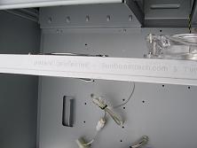 Patented mid-case fan