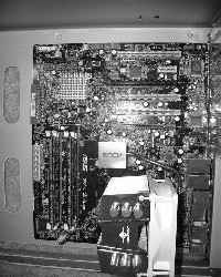 Motherboard placement