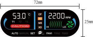 Aerocool FP-01 LCD display