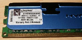 Kingston DDR2-1066 HyperX Memory
