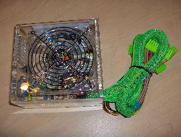Logisys Clear Acrylic PSU