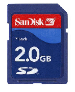 SanDisk 2GB SD Card