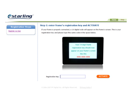 eStarling ImpactV Wireless Digital Photo Frame