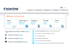 eStarling ImpactV Wireless Digital Photo Frame