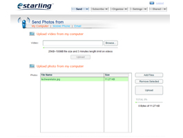 eStarling ImpactV Wireless Digital Photo Frame