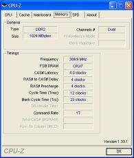 CPUID Memory Information Screenshot Thumbnail