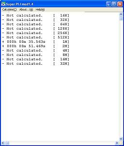 5150 Xeon Super Pi