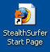 StealthSurfer Start Page