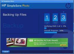 HP SimpleSave Photo - burn2