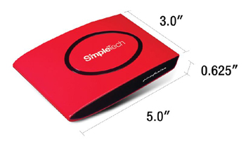 SimpleTech 160GB SimpleDrive Portable Hard Drive
