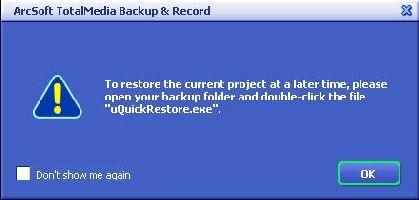 ArcSoft TotalMedia Backup and Record