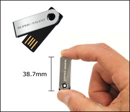 Super Talent 8 GB USB Pico Drive