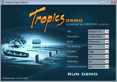 Unigine Tropics