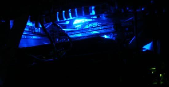 In the dark