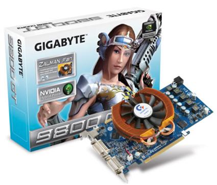 Gigabyte 512MB GeForce 9800GT