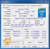 overclocked cpuZ
