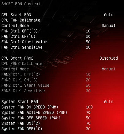 fan control