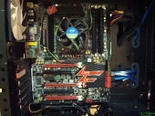 Fatal1ty motherboard installed