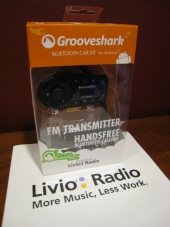 Grooveshark Bluetooth Kit by Livio Radio