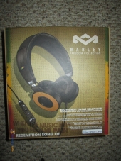 House of Marley Redemption Song On-ear Headphones Box View