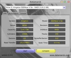 DataMarck Info under Windows 7