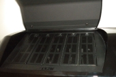 front panel open