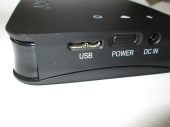 Side panel with USB port
