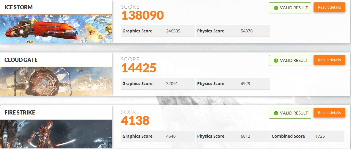 Comfortable 3DMARK