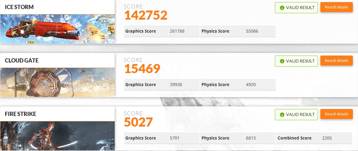 Default 3DMARK