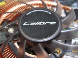 Calibre 9800GTX+ Fan Close Up
