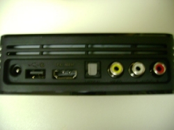 A closer look at the back of the device