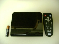 AA battery + WDTV + Remote                               