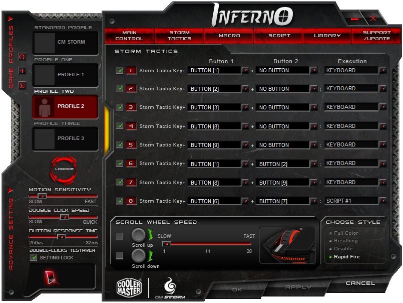 Cooler Master Inferno Gaming Mouse - Page 3 of 3 - TechwareLabs