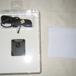 Surprisingly easy to extract from its packaging, and you can see the braided cable.