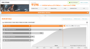 firestrike overclock