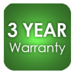 3 Year Warranty